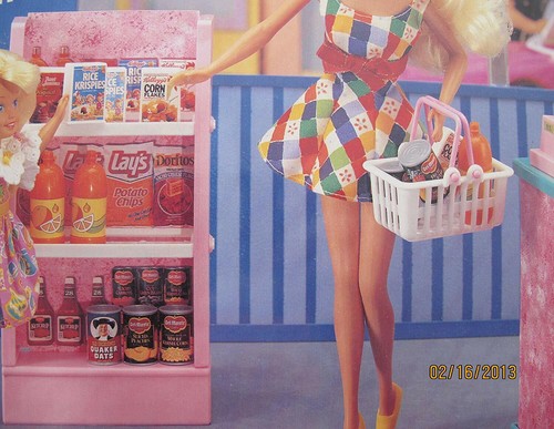 BARBIE VINTAGE 1995 MINI MART PLAYSET Check Out Counter RARE ! BRAND NEW ! - Picture 3 of 8