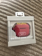 Heyday Apple AirPods 3rd Generation Silicone Earbud Case Clip Electric Magenta