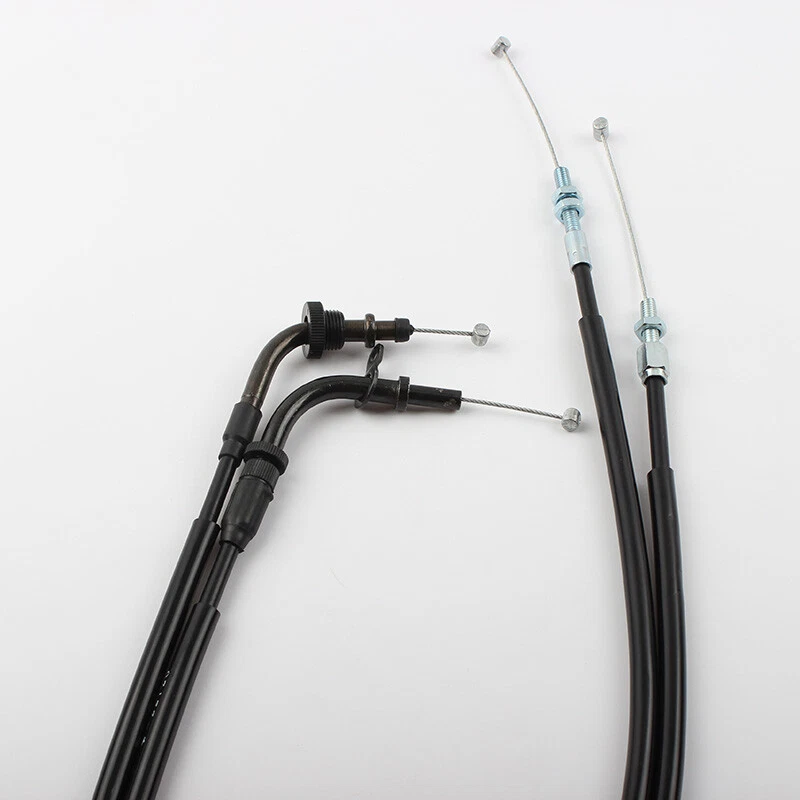 Un par de cables de acelerador X "Push+Pull" para Yamaha YZF-R6 1999-2002 Foto 3 de 4