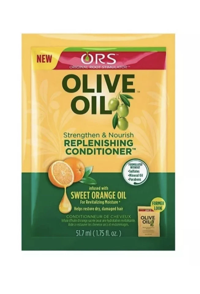 Укрепляющий и питательный восполняющий кондиционер с оливковым маслом ORS 1,75 унции - 2 УПАКОВКИ - Изображение 2 из 4
