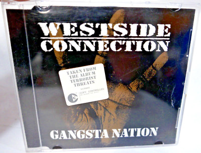 Promo CD Single Westside Connection Gangsta Nation (1993) Instrumental Nate Dogg