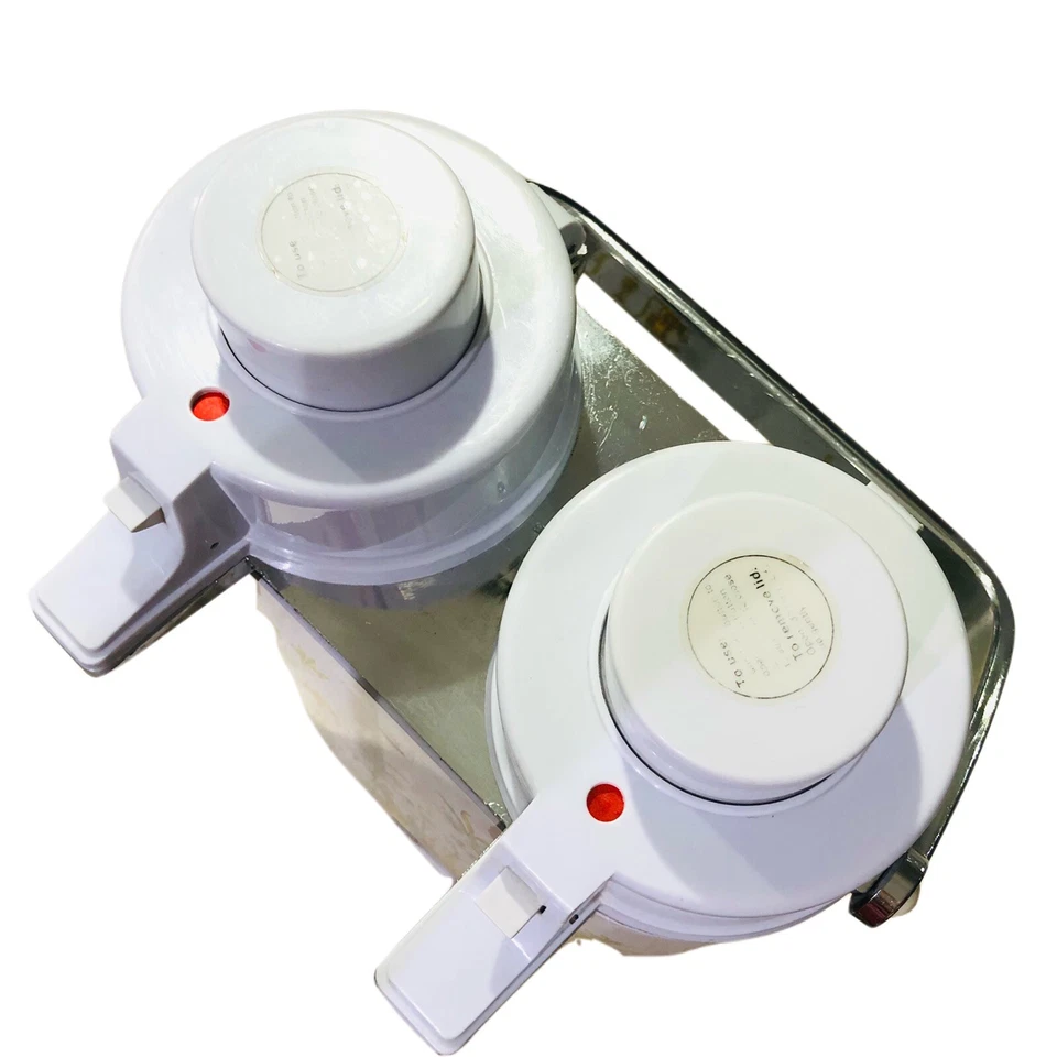 复古 20 世纪 70 年代双气泵咖啡保温瓶 — 第 3/4 张图片