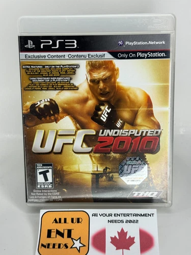 UFC Undisputed 2010 PS3 (Sony PlayStation 3, 2010) Like New CIB Compete
