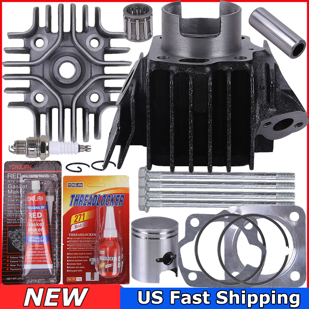 For 2002-2005 Suzuki Quadmaster 50 LTA50 2x4 Cylinder Piston Gaskets Top End Kit