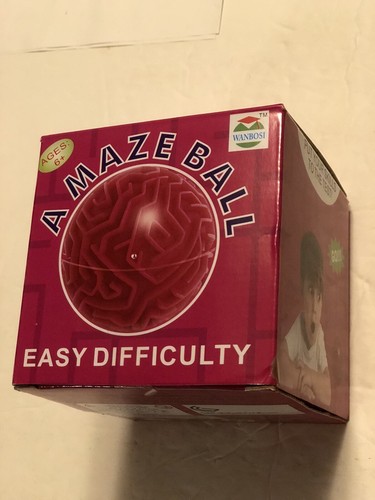 A Maze Ball Puzzle Toy Children 3D Game Toy Gift Sphere - 第 1/4 張圖片