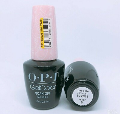 OPI Gelcolor GC H82 Let's Be Friend Soak Off Gel Nail Pale Pink 15ml /0.5fl.Oz