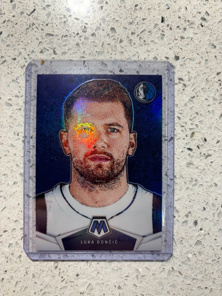 Luka Doncic Micro Mosaic 2024 Mosaic Basketball SSP case hit eBay