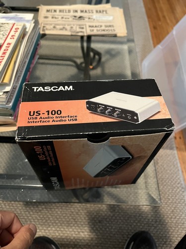 TASCAM US-100 USB Audio Interface New In Box - Picture 2 of 12