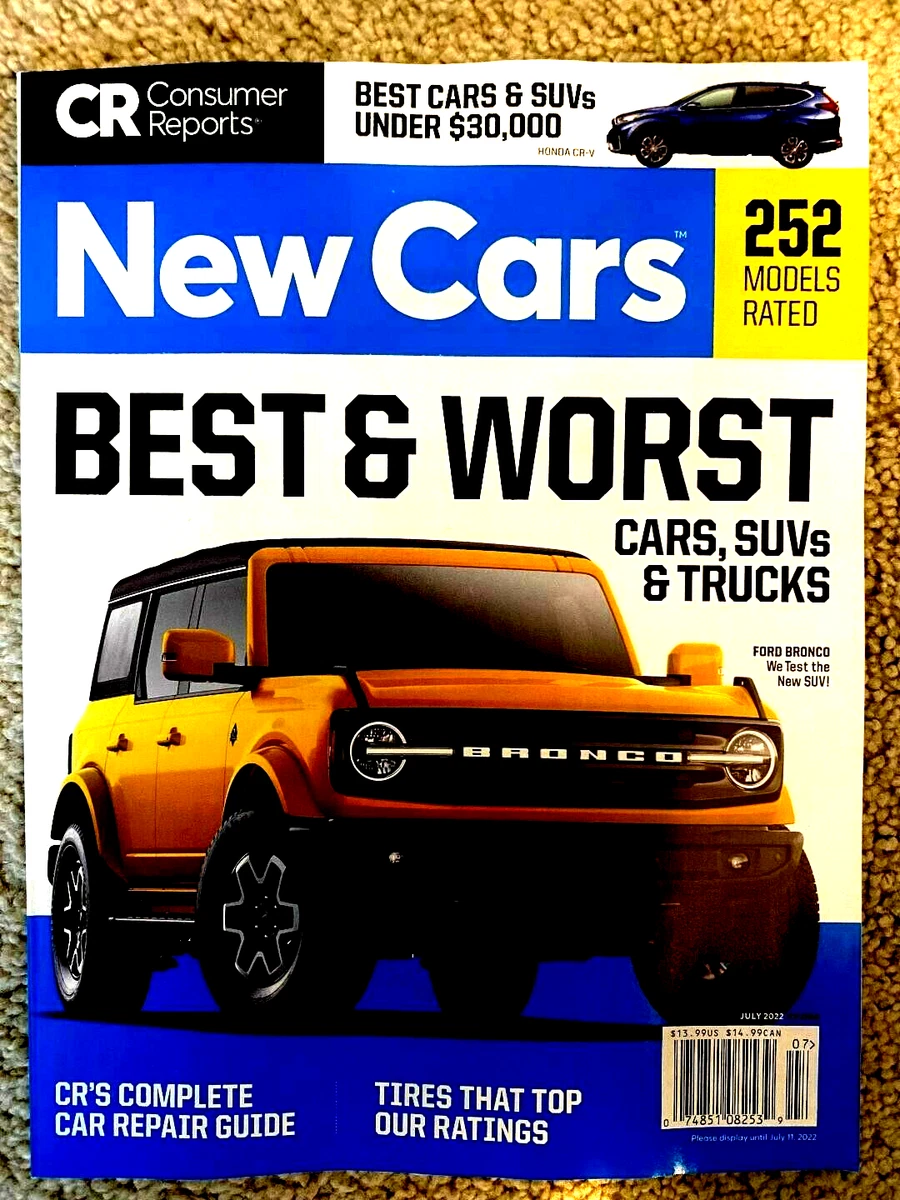 Consumer Reports Cover 2022