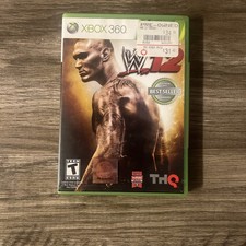WWE '12 (Microsoft Xbox 360, 2011) COMPLETE CIB