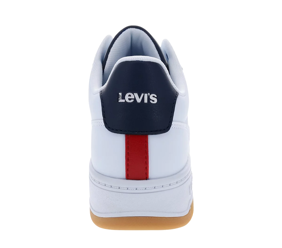 Levi Carson MENS LEVI'S CARSON LACE UP WHITE CASUAL FASHION SNEAKER SHOES | eBay