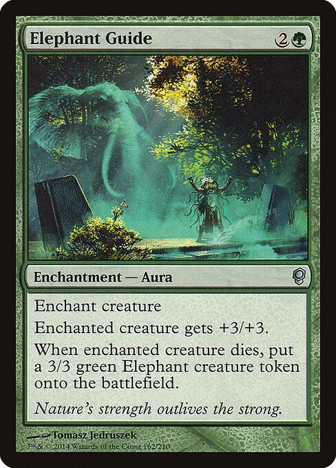 Elephant Guide Foil Conspiracy 162 NM MTG