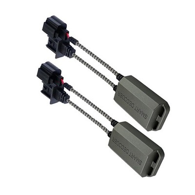 2X LED H13 Headlight Canbus Error Free Anti Flicker Resistor Canceller Decoder