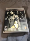 Heavy Rain PS3 2010 Tested and working Complete With Manual
