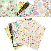 10 StüCk Ostern Baumwollstoff Druck Patchwork Quilten NäHen Stoff Diy Supply