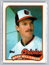 1989 Topps #546 Mark Williamson