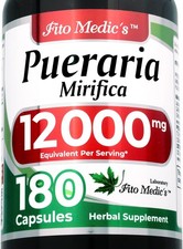 FITO MEDIC'S Lab  pueraria mirifica 180 Capsules  12000 mg  pueraria mirific