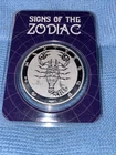 Silver Zodiac One Oz. Scorpio Round