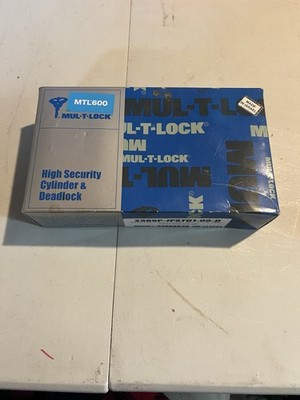 Mul-T-Lock High Security Cylinder and Deadlock MTL600