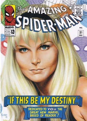 2023 Skybox Marvel Masterpieces XL Card No. 8 Gwen Stacy What if...