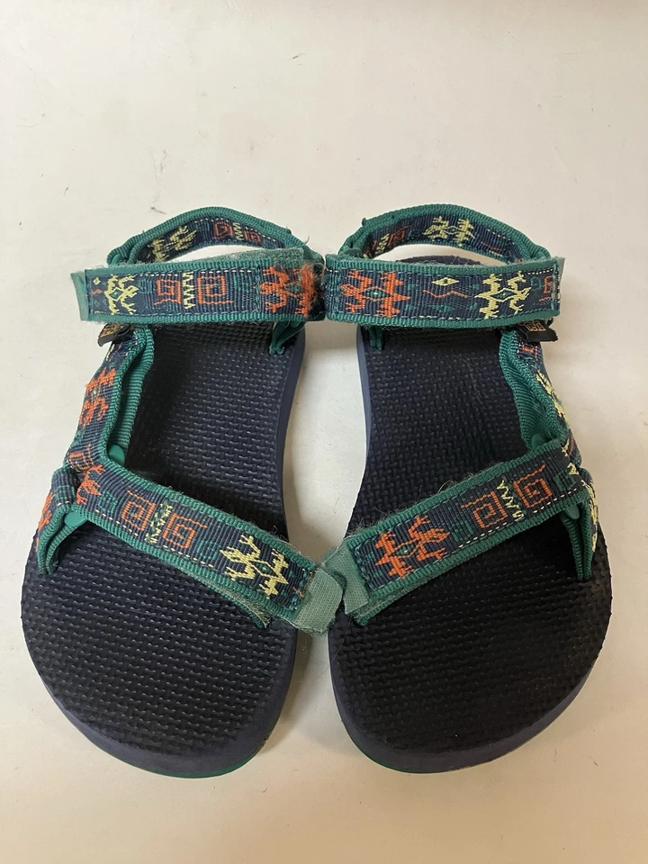 Sandalias Teva Niños 13 Original Universal Verde Gecko Foto 4 de 4