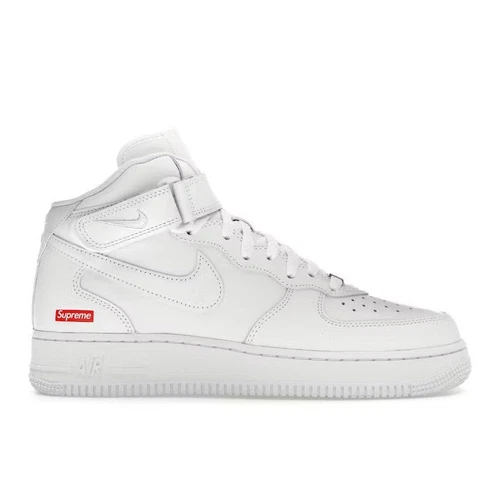 Nike Air Force 1 Mid Supreme Blanc