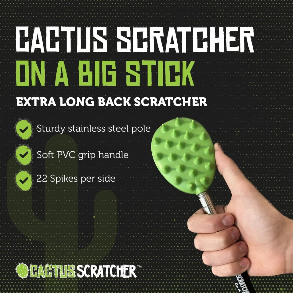 29" Back Scratcher: Dual Ends for Gentle and Deep Scratching - Travel-Friendly - Image 4 of 4