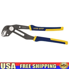 10 Inch Groove Lock Pliers Adjustable Grip Tools Round Flat Square Hex Shapes US