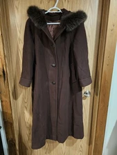 Holt Renfrew LambsWool And Fur Jacket Womens Unknown Size (Possibly Medium)