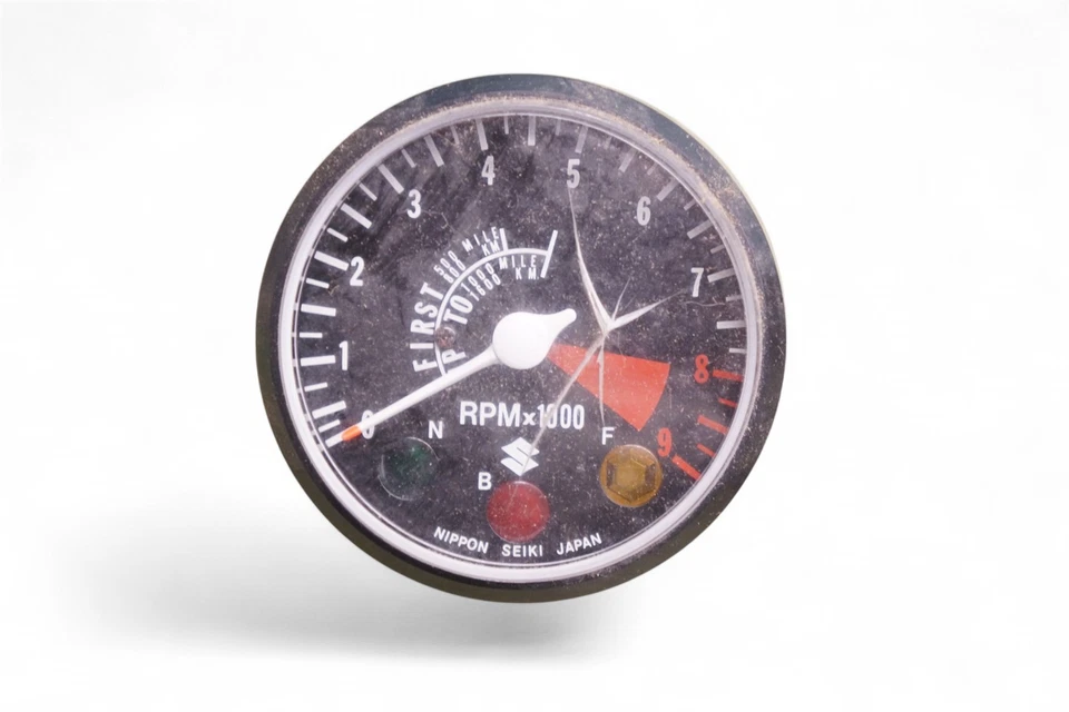 Velocímetro Suzuki T250 T350 1971 34200-18610 velocímetro *C2720 Foto 2 de 4