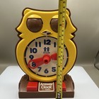 1975 Tomy Owl Answer Clock Educational Child Tool Vtg — photo 7