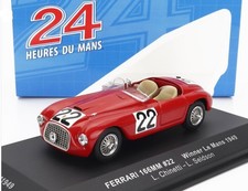 IXOMODELS - FERRARI 166M #22 Winner of the 1949 Le Mans 24 Hours L.CHINETTI /...
