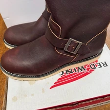 Red Wing 2970 Engineer Boots leather size US 12 D color brown Heritage USA  Mens
