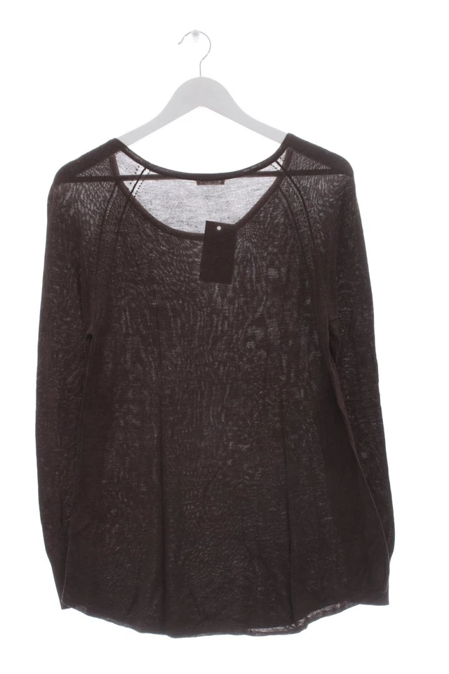 AMERICAN VINTAGE Pull en maille fine Dames Pull T EU 36 brun style décontracté - Photo 2/4