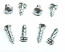 1970-1975 Corvette Screw Set Shoulder Harness Seat Kit 8 Pieces