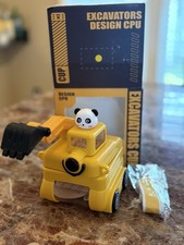 Children's Sippy Cup- Excavators Design Brand New