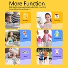 Black Kids Smart Watch With Customized Dial Games Pedometer Camera Birthday TU
