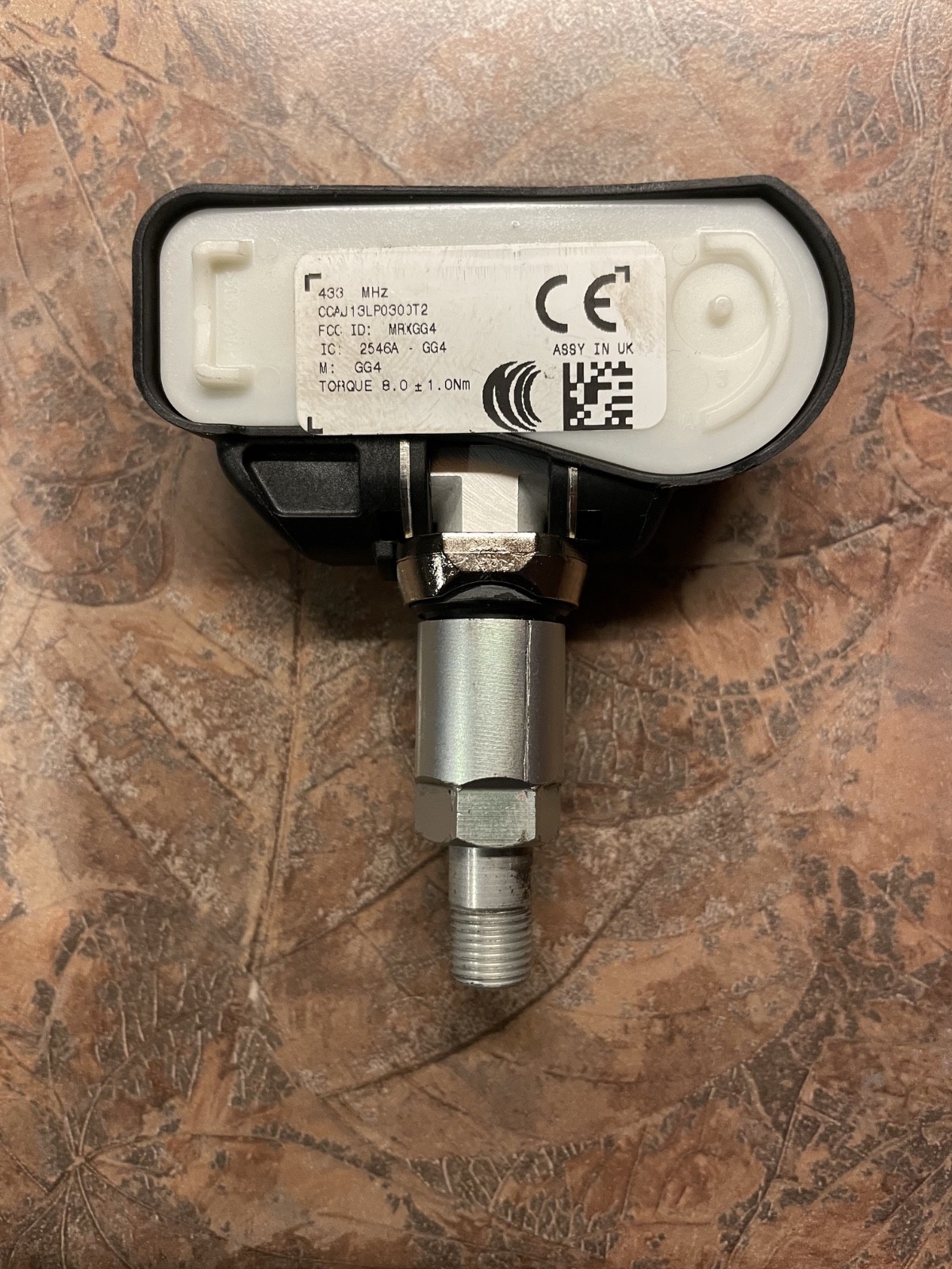 Maserati and Ferrari TPMS sensor set of 4 OEM