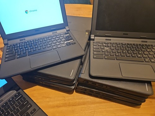 Lot of 18x HP Chromebook 11 P22T | Used, Tested, Functional | Missing Keys - Afbeelding 5 van 5