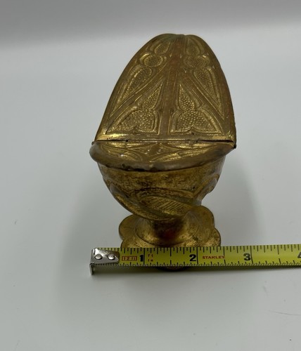 Vintage schweres Messing katholische Kirche Altar Räucherboot Top Zustand - Bild 11 von 11