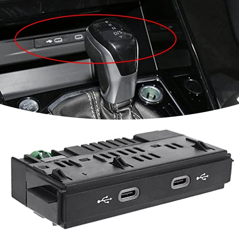 For Tiguan For MK2 Vehicle Parts Double USB Charging Port with Quality Material - Image 3 of 4