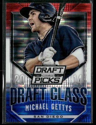 2014 Panini Prizm Perennial Draft Picks - Draft Class Michael Gettys #49 Red...