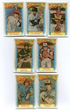 1979 KELLOGG'S BASEBALL 14 CARD LOT W/ ALL CARDS 