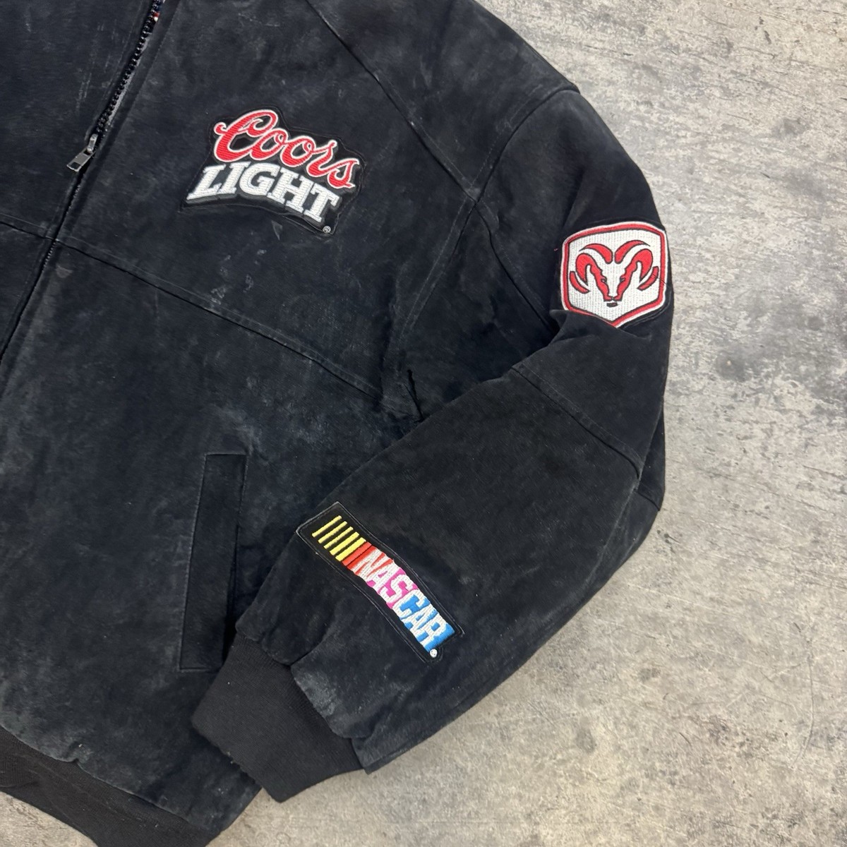 Jeff Hamilton “Sterling Marlin” Coors Light Nascar Racing Jacket
