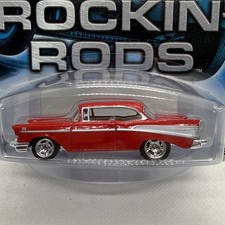Hot Wheels Rockin Rods 57 Chevy 34 Red Unopened