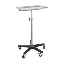 Tech-Med Mobile Instrument Stand 12-1/2 X 19 Inch Tray 4365