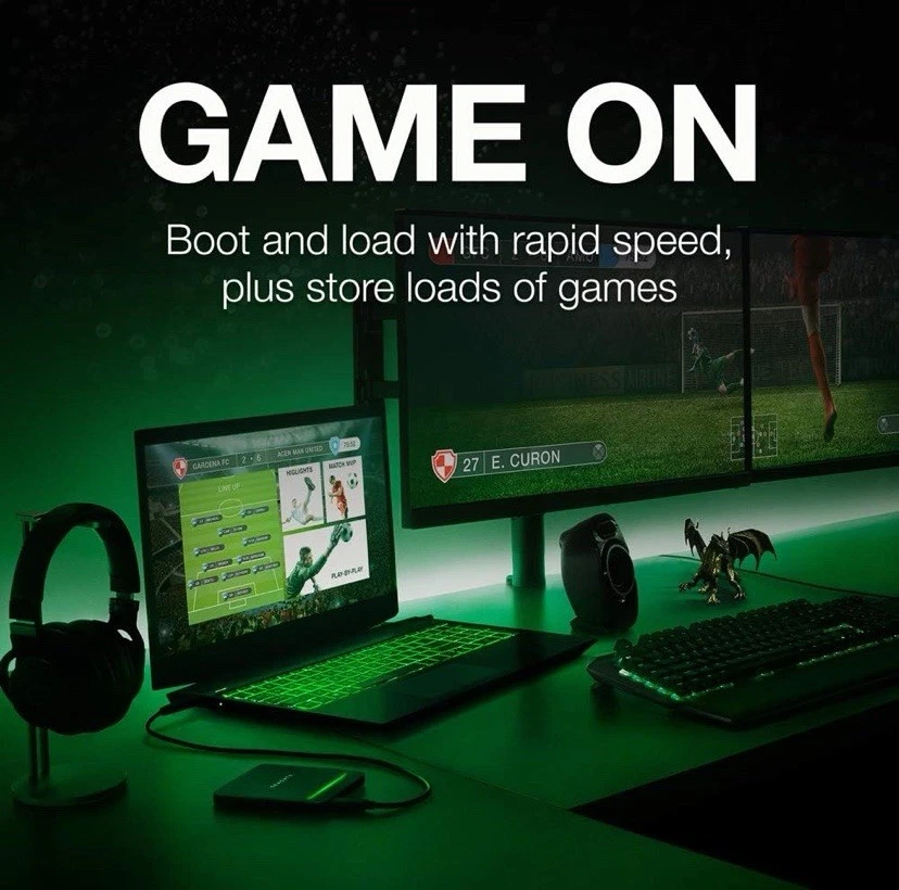 Seagate BarraCuda Fast 2TB Portable External SSD (STJM2000400) - Image 4 of 4