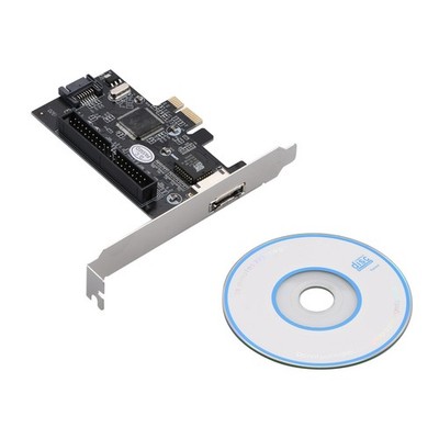 New PCI-E to eSATA SATA IDE Expansion Card Raid Controller Adapter JMB363 ATA133