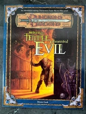 TSR AD&D Dungeons & Dragons - Return to the Temple of Elemental Evil - New