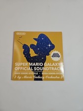 Super Mario Galaxy Official Soundtrack CD Nintendo Wii - Cardboard Sleeve Rare